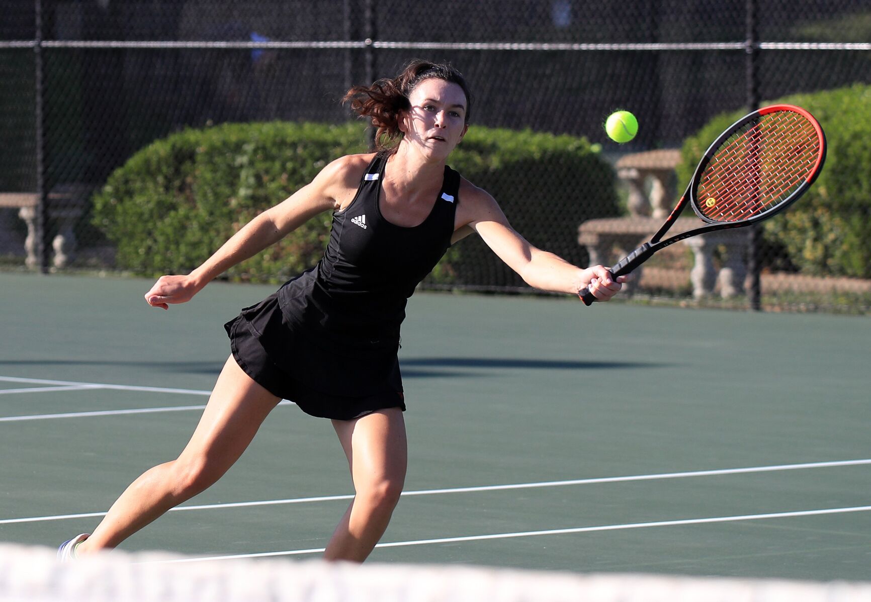 Class 2 girls tennis quarterfinal: Parkway Central 5, Cor Jesu 4
